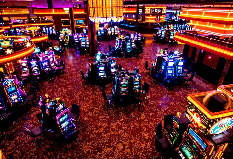 Hot Pot live dealer studio with Andar Bahar and Teen Patti game setups at danatoto 4d